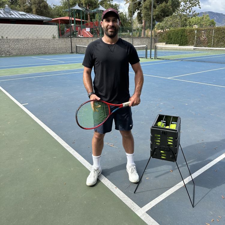 Tarzana Tennis Coach Roy